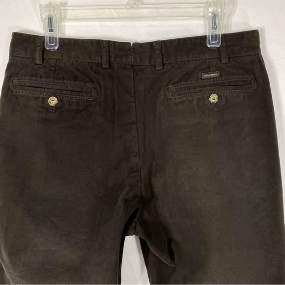 Paul & Shark Men’s Brown Soft Twill Yachting Pants 33/29 - Picture 4 of 8